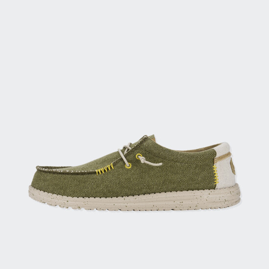 Zapatos Hey Dude Wally Coastline Jute Verde