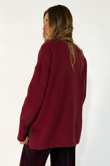 SWEATER ROCIO Bordo