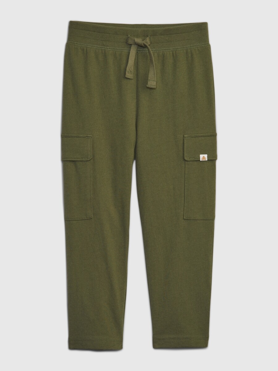 Pantalón Deportivo Cargo Sin Felpa Toddler Niño - Army Jacket Green 