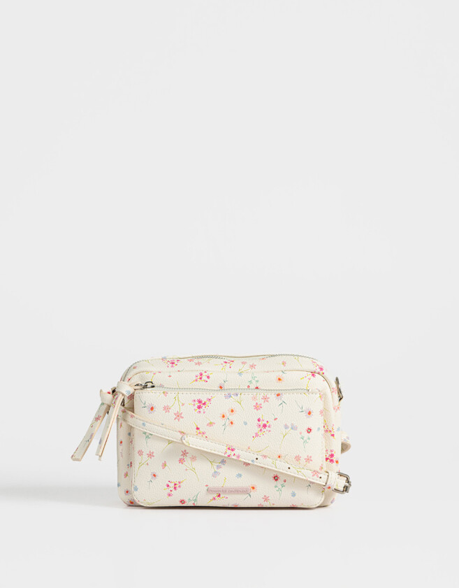 Bandoleras Clasico Bandolera Con Bolsillo - Estampado Flores