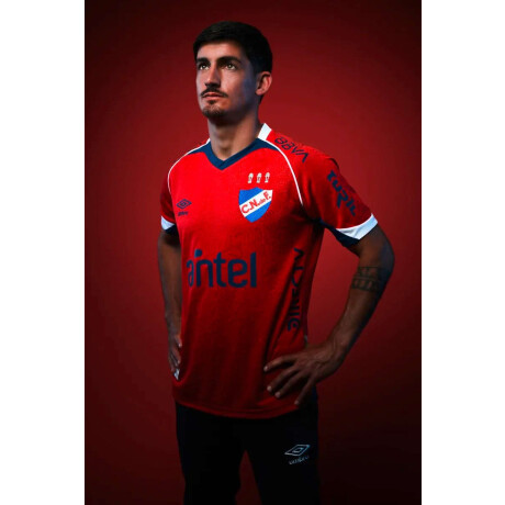 Remera de Juego Camiseta Alternativa 1 de Hombre Rojo