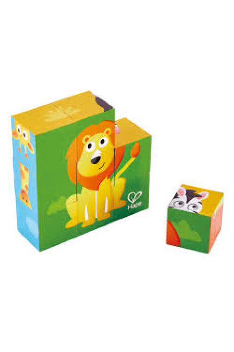 PUZZLE DE MADERA ANIMALES 6 FIGURAS PUZZLE DE MADERA ANIMALES 6 FIGURAS