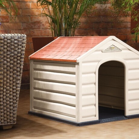 Casa Perro Cucha Perro Mediano Rimax Hts Beige/terracota