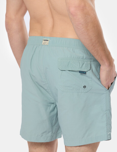 SHORT DE BAÑO LISO Denim