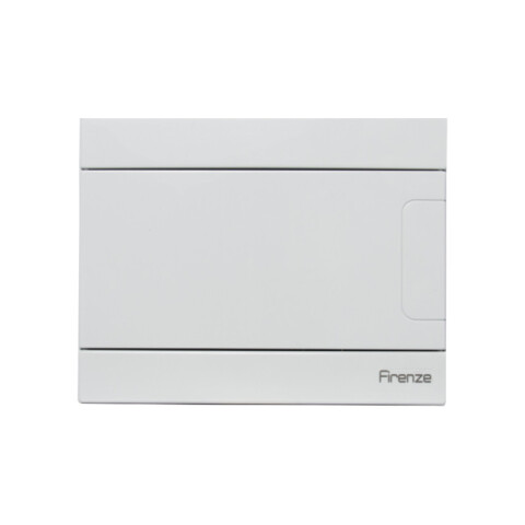 Tablero exterior 8 módulos, puerta blanca -Firenze C10390