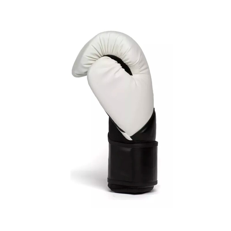 Guantes de Boxeo Elite 2 Negro Everlast Blanco
