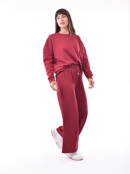 PANTALON DARIAN BORDEAUX