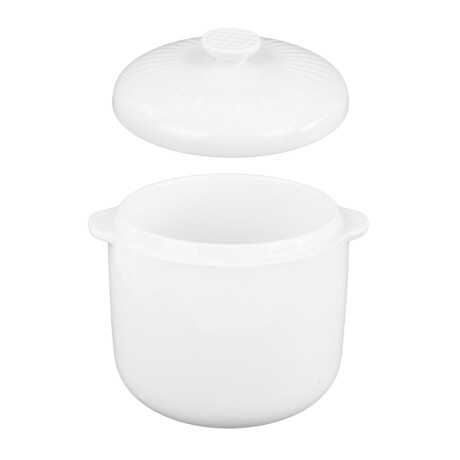 Azucarero de ceramica con tapa y asas Azucarero de ceramica con tapa y asas