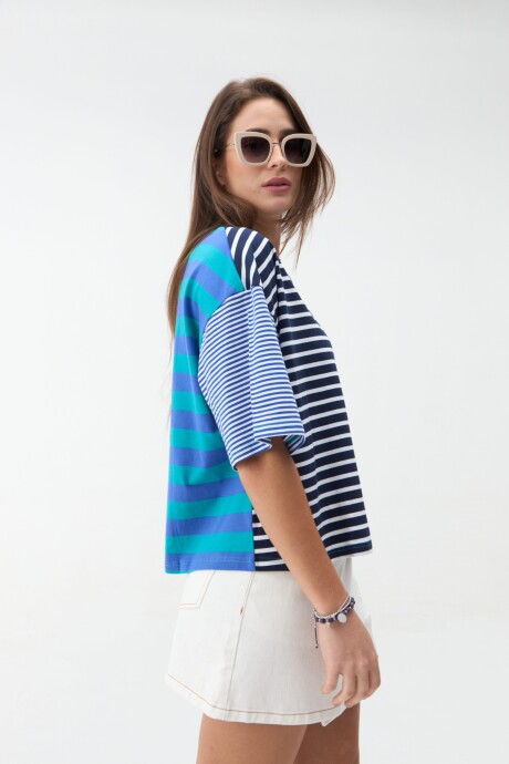 REMERA GARA Azul