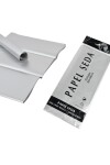 Papel seda 50x66 cm. paquete x 10 PLATA