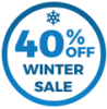 40% OFF Winter Sale