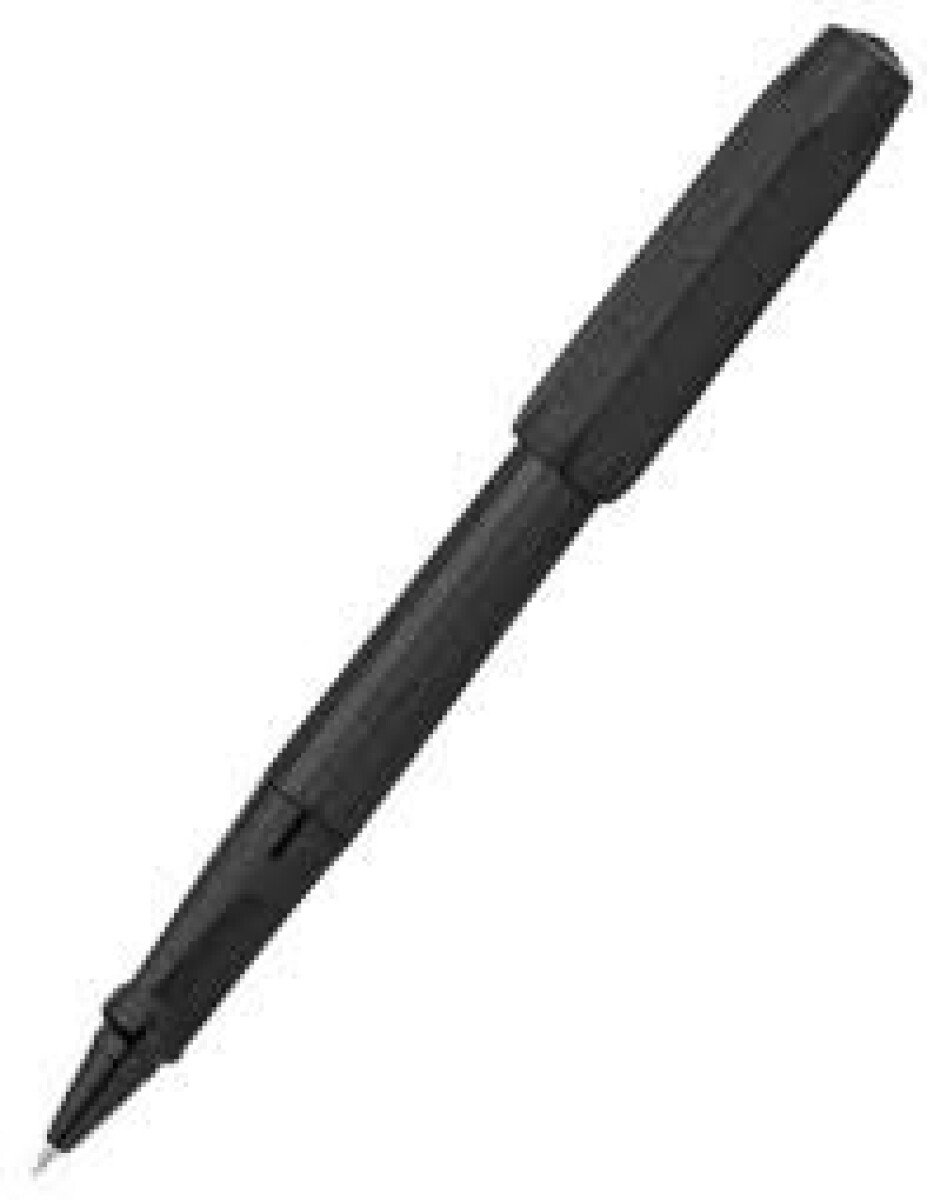 KAWECO PERKEO ROLLER BALL ALL BLACK / LAPICERA LARGA NEGRA CON TAPA A PRESION 