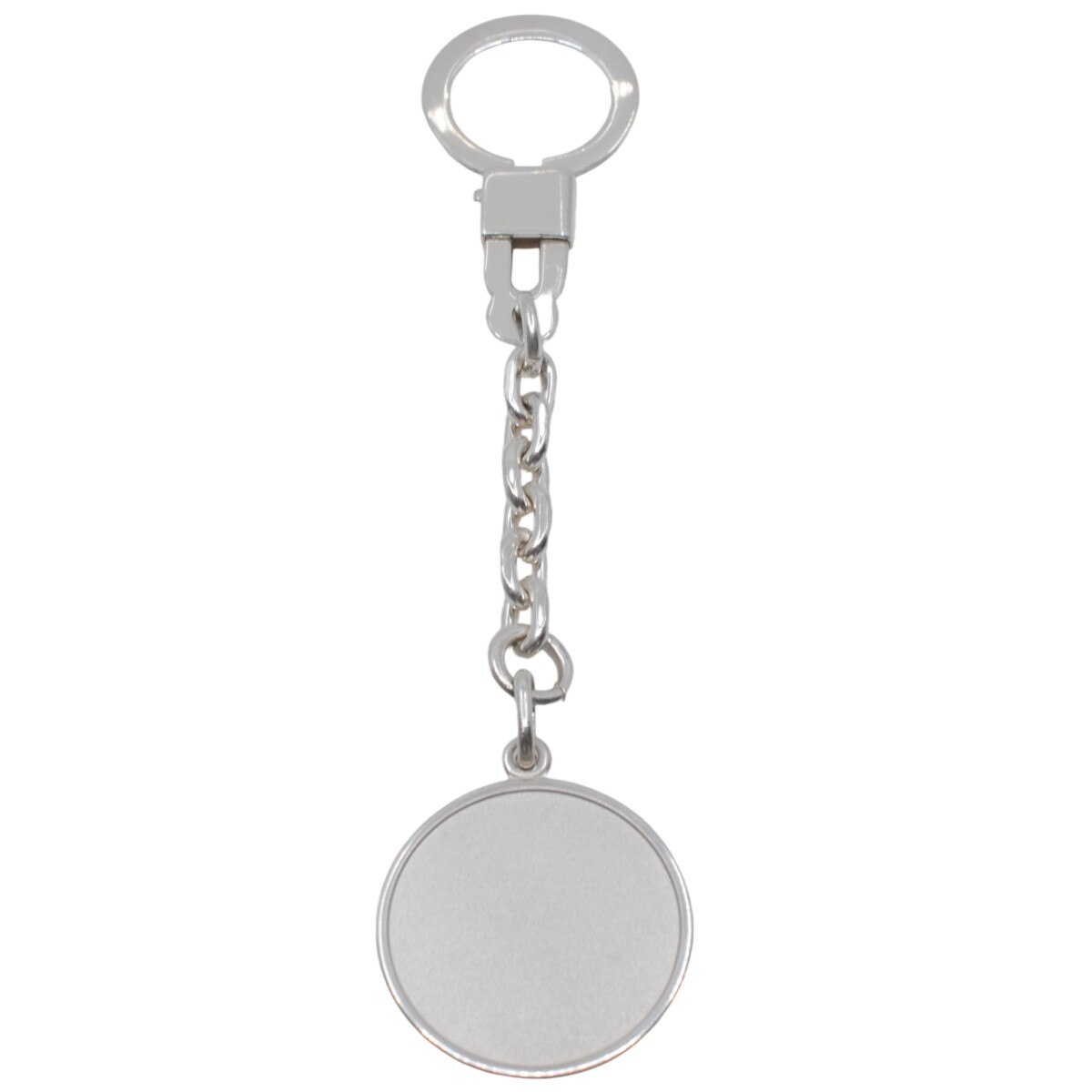 Llavero Plata 925 Medalla redonda 