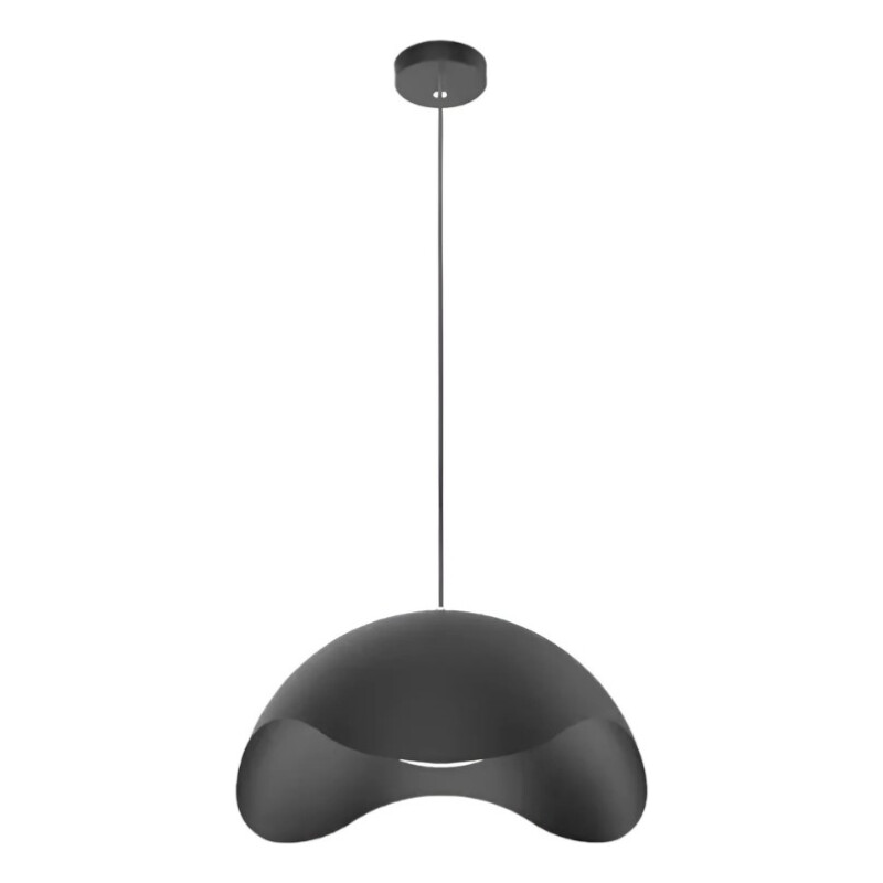 Lampara Colgante Moderna Nordica Daly Bosco Negro
