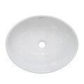BACHA DE APOYO OVAL BLANCA Bacha De Apoyo Oval Blanca