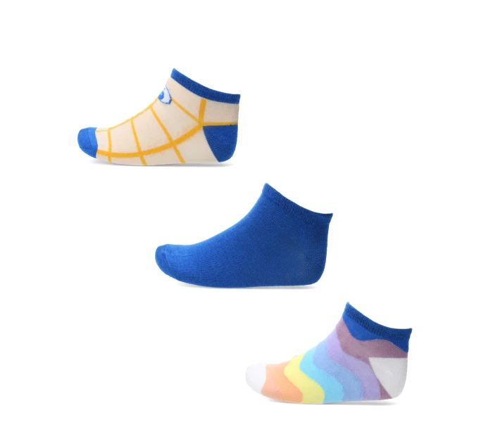 Medias trainer colores x3 Multicolor