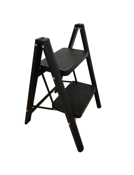 ESCALERA 2 NIVELES METAL 39x45x54CM NEGRO ESCALERA 2 NIVELES METAL 39x45x54CM NEGRO