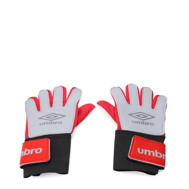 Guantes Infantiles Umbro Golero Rojo - Gris