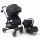 Coche Bebesit Alfa Travel System NEGRO