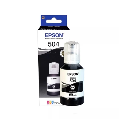 Botella de Tinta Epson T504120 Negro 001