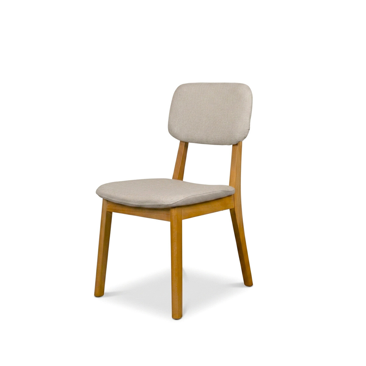 Silla Classic - Tela Rústica - Greige cálido 