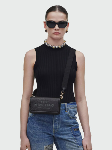MARC JACOBS - THE LEATHER MINI BAG Negro