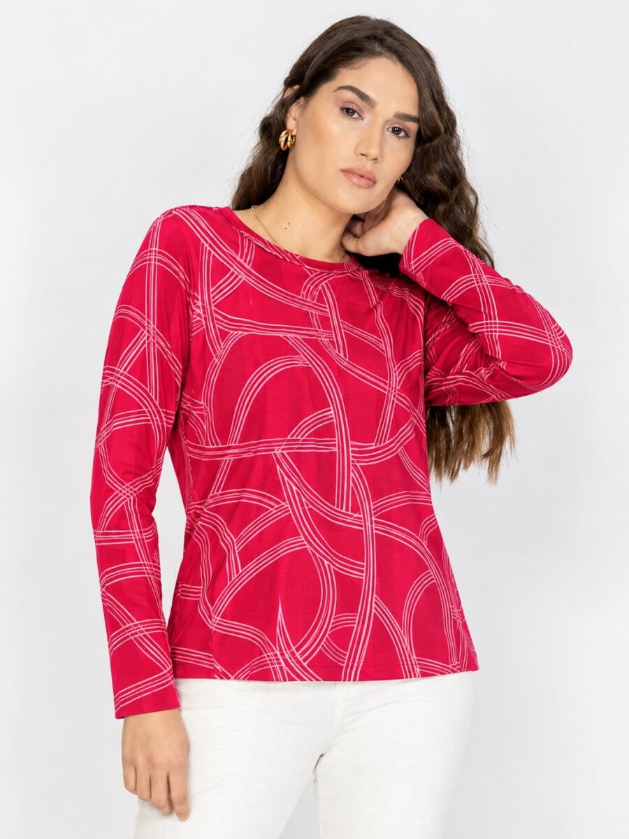 Remera Alda rojo