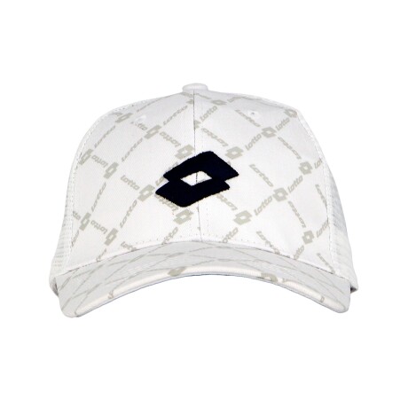 Gorra con Visera y Malla Lotto White/Navy