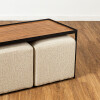 MESA CENTRO CON PUFF AF 100X50 (CD) Unica
