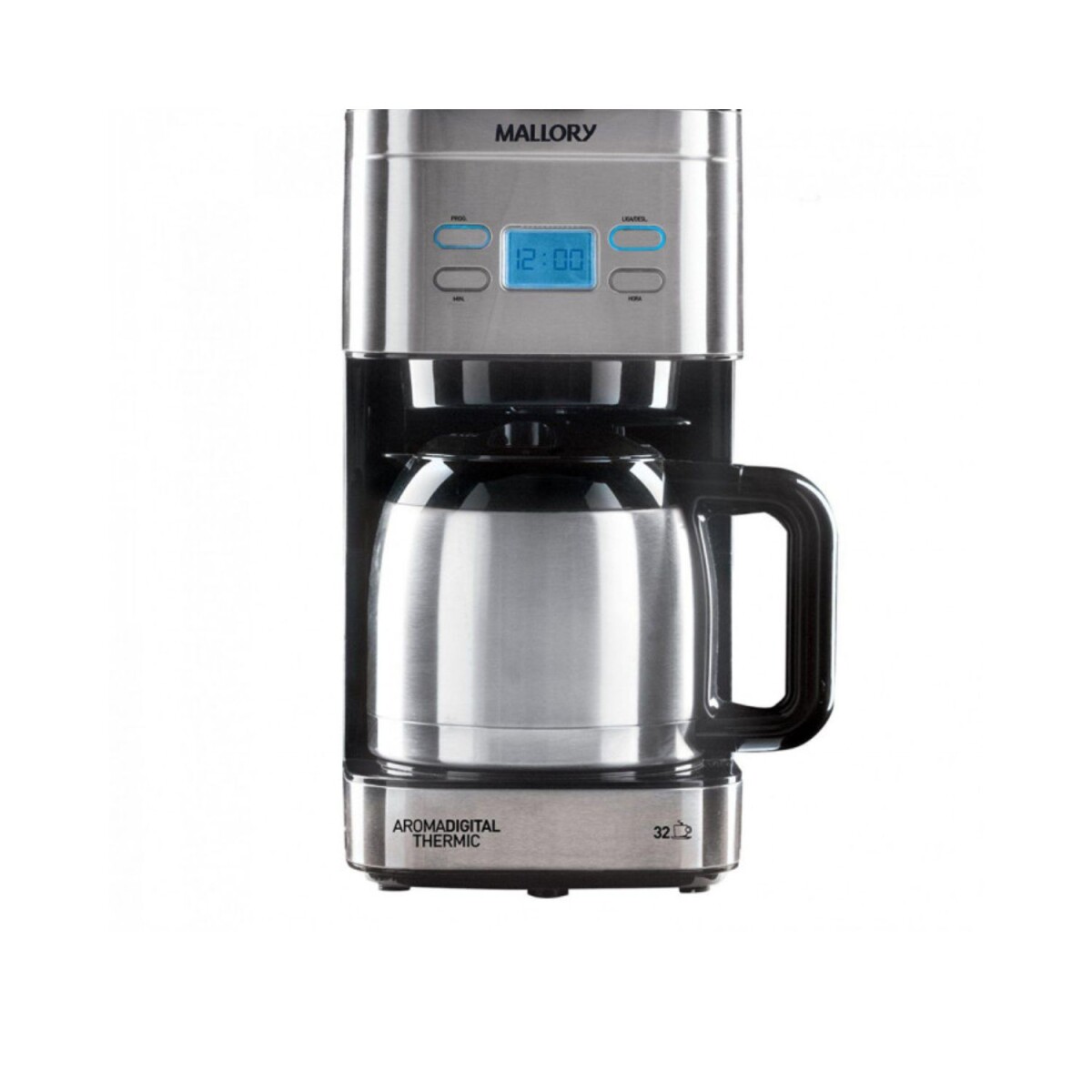 Cafetera Mallory Aroma Digital Thermic 32 Tazas 