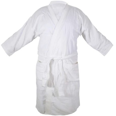 Bata de Baño Dohler Microfibra Flannel BLANCO