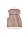 CHALECO NULIA MARRON