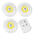 SET LAMPARA INALAMBRICA ADHESIVA BLANCO