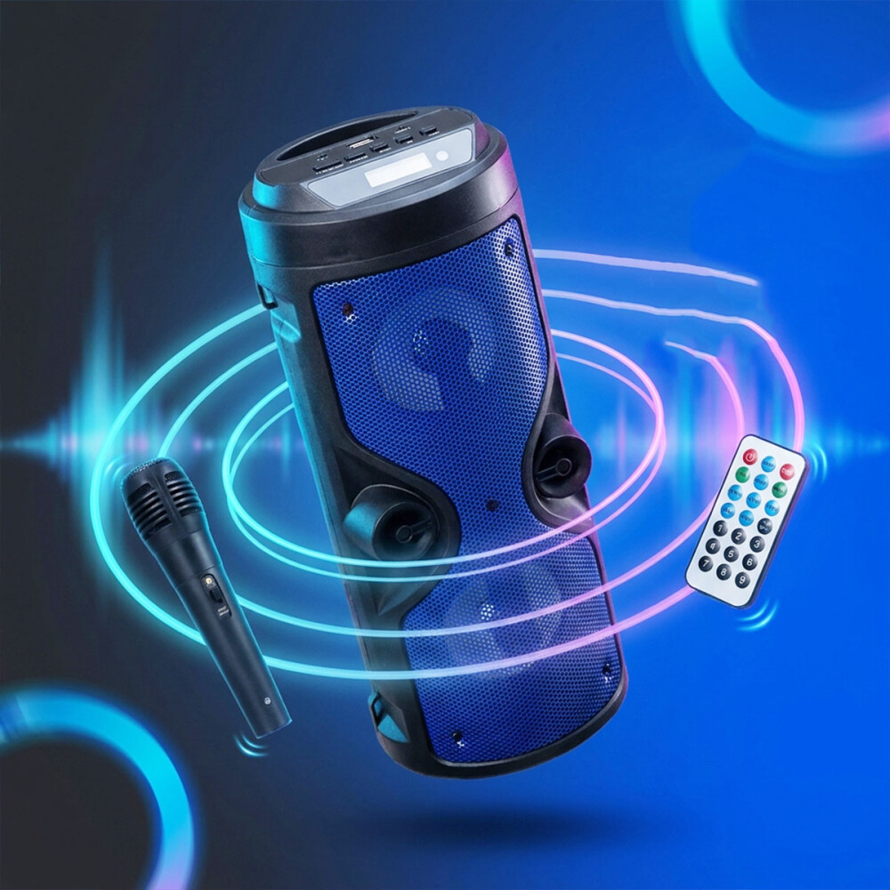 Parlante Grande Con Microfono Y Control Remoto Parlante Grande Con Microfono Y Control Remoto