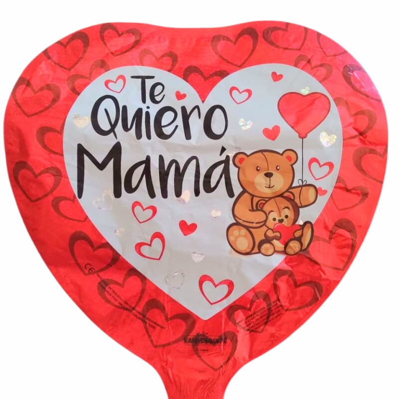 Globo corazon Te quiero Mamá Globo corazon Te quiero Mamá