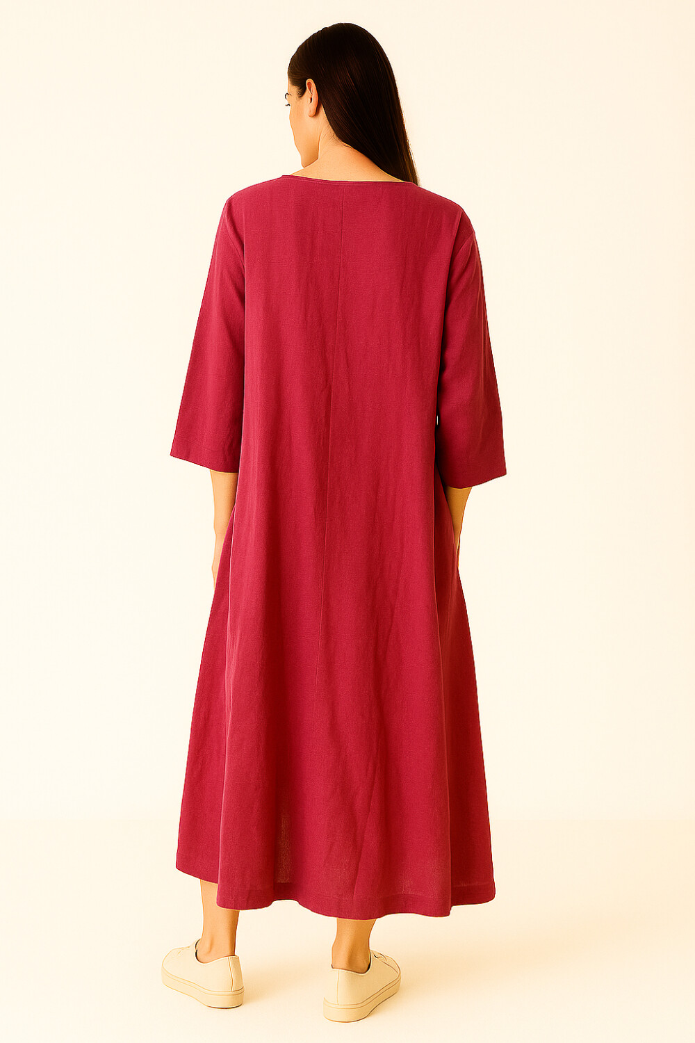 Vestido Judhit Rojo Coral