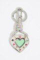 LLAVERO CORAZÓN METAL Plata