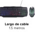 Combo Gamer X-lizzard Xzz-co-01 Teclado + Mouse Usb COMBO GAMER XLIZZARD XZZ-CO-01