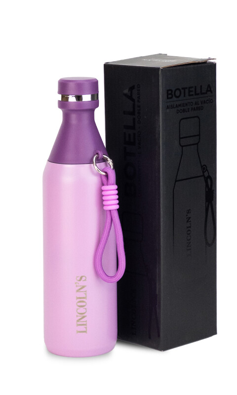 BOTELLA AQUAVIDA LILA
