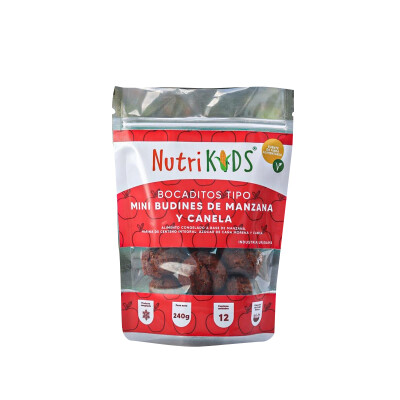 Mini budines de manzana y canela Nutrikids Mini budines de manzana y canela Nutrikids