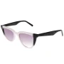 Lentes de sol Chilli Beans CAT - Mujer Gradiente Marrón/Blanco