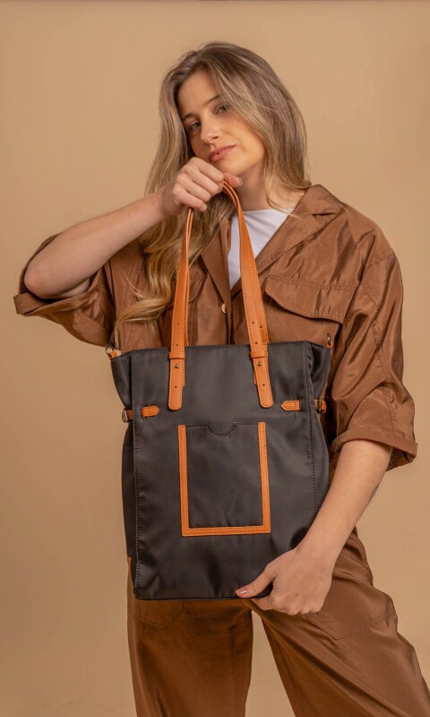 BANDOLERA BROMELIA NEGRO C/SUELA