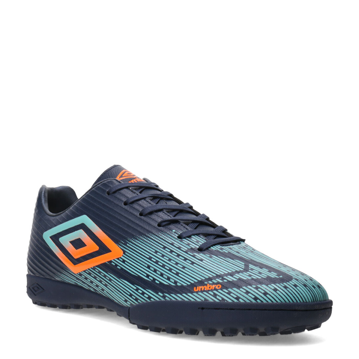 Championes de Hombre Umbro Futbol Borel Club Tf - Azul - Anaranjado 