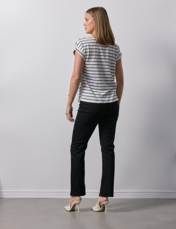 Blusa Botones BLANCO/MULTI