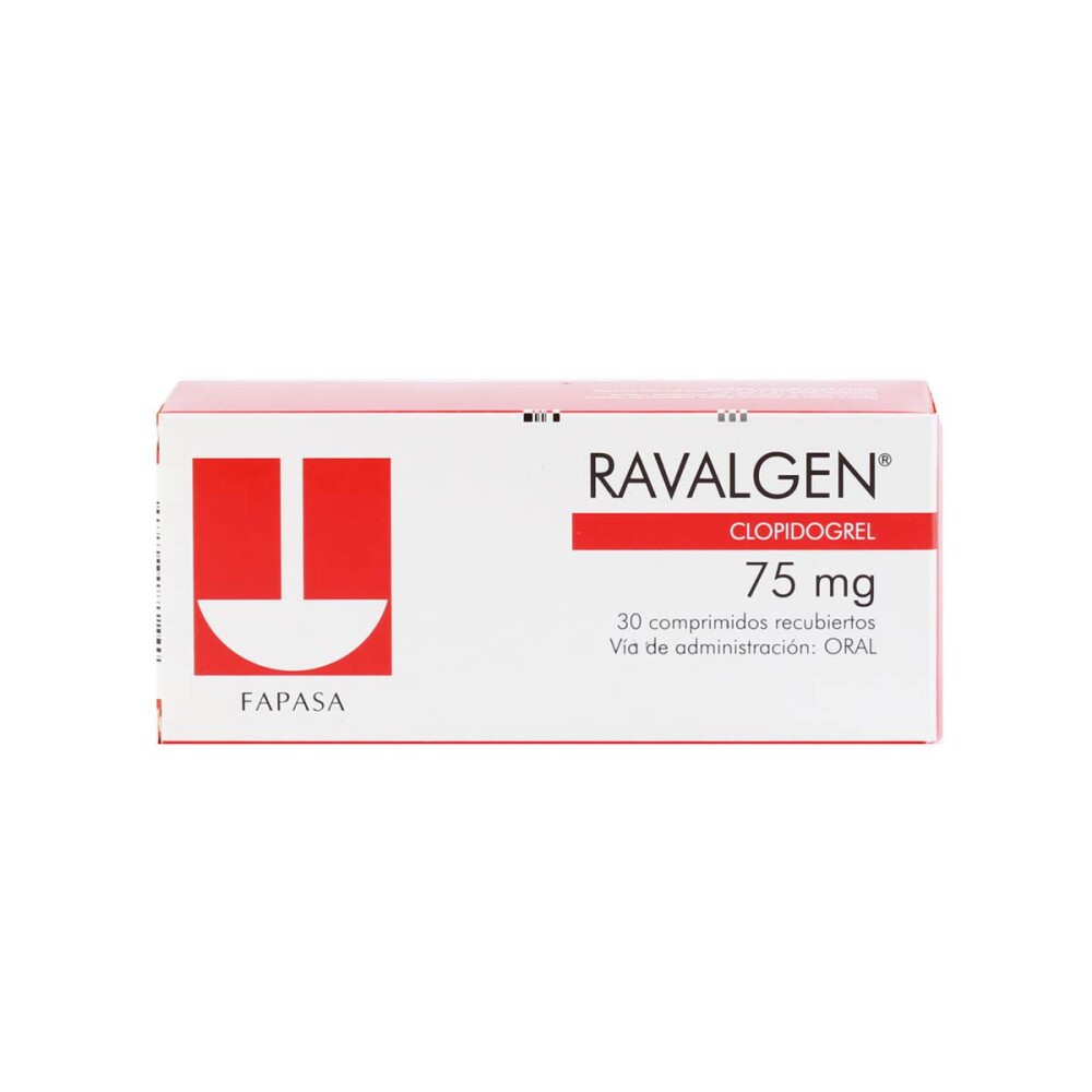 RAVALGEN CJ X 30 COMPRIMIDOS única