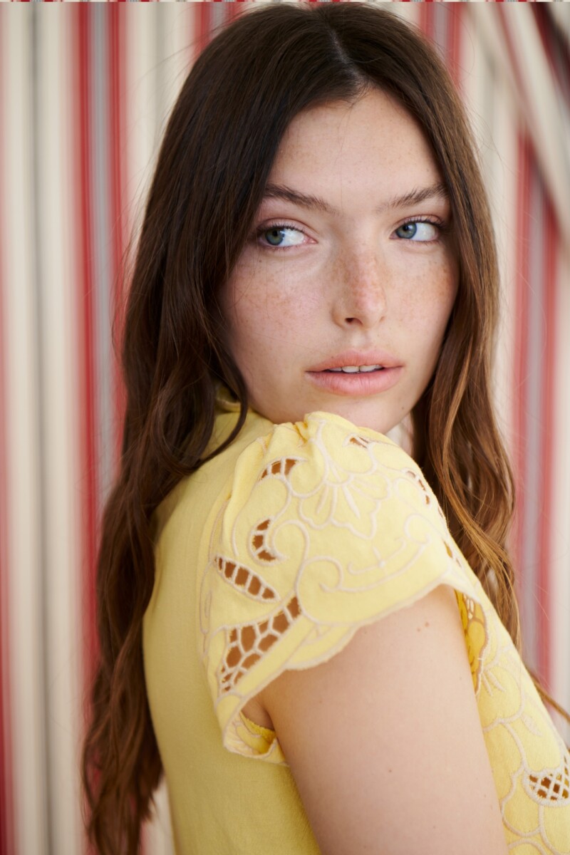 BLUSA AMELIA AMARILLO