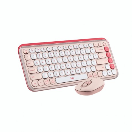 COMBO POP ICON INAL Combo Teclado Inalámbrico LOGITECH Pop Icon + Mouse Inalámbrico - Rose
