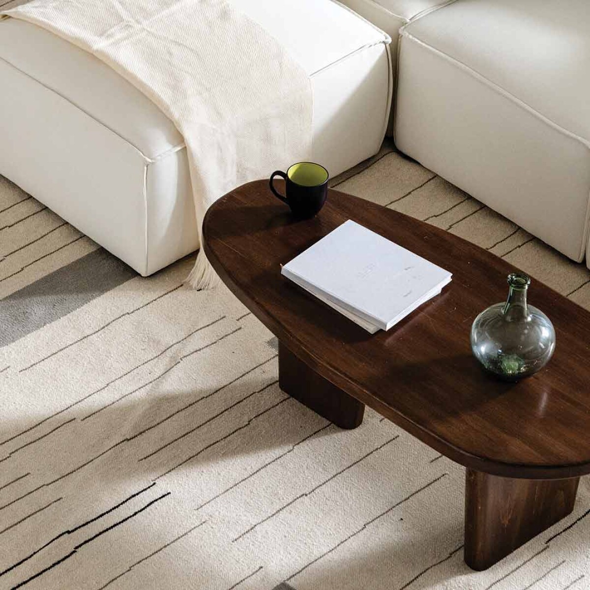 Mesa de centro Milo - Nogal 