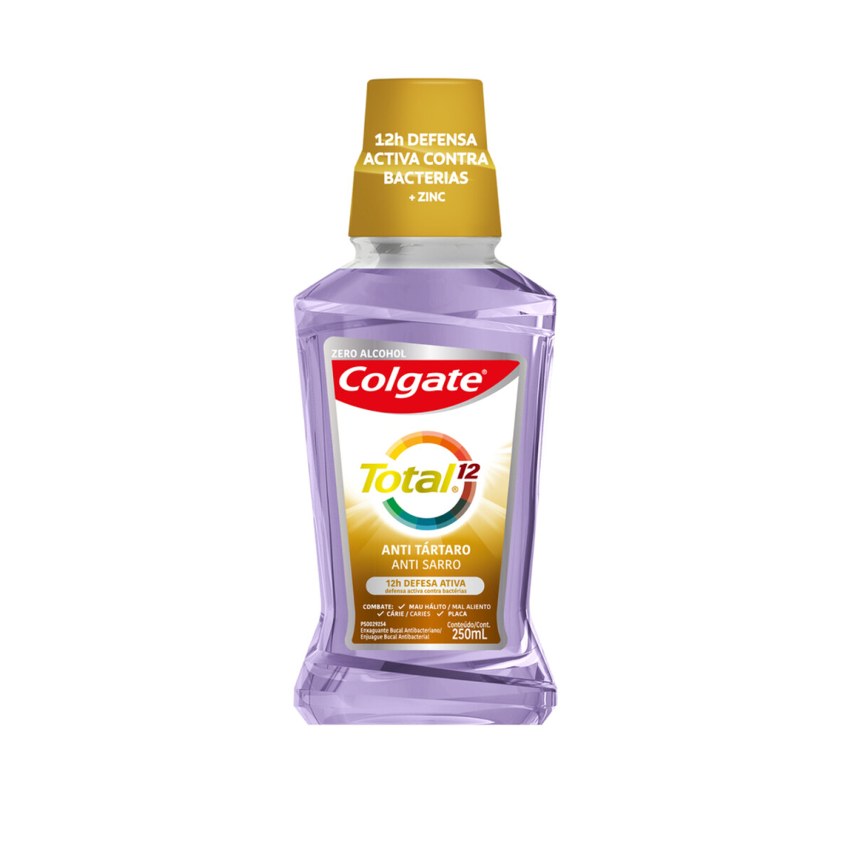 Enjuague Bucal Colgate Total 12 Anti Sarro 250 Ml — Farmacia El Túnel