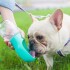 Bebedero Portatil Mascotas Botón Dispensador Agua Viaje Color Variante Rosa